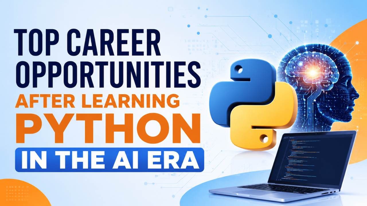 Top Career Opportunities After Learning Python in the AI Era | Python Course in Bareilly