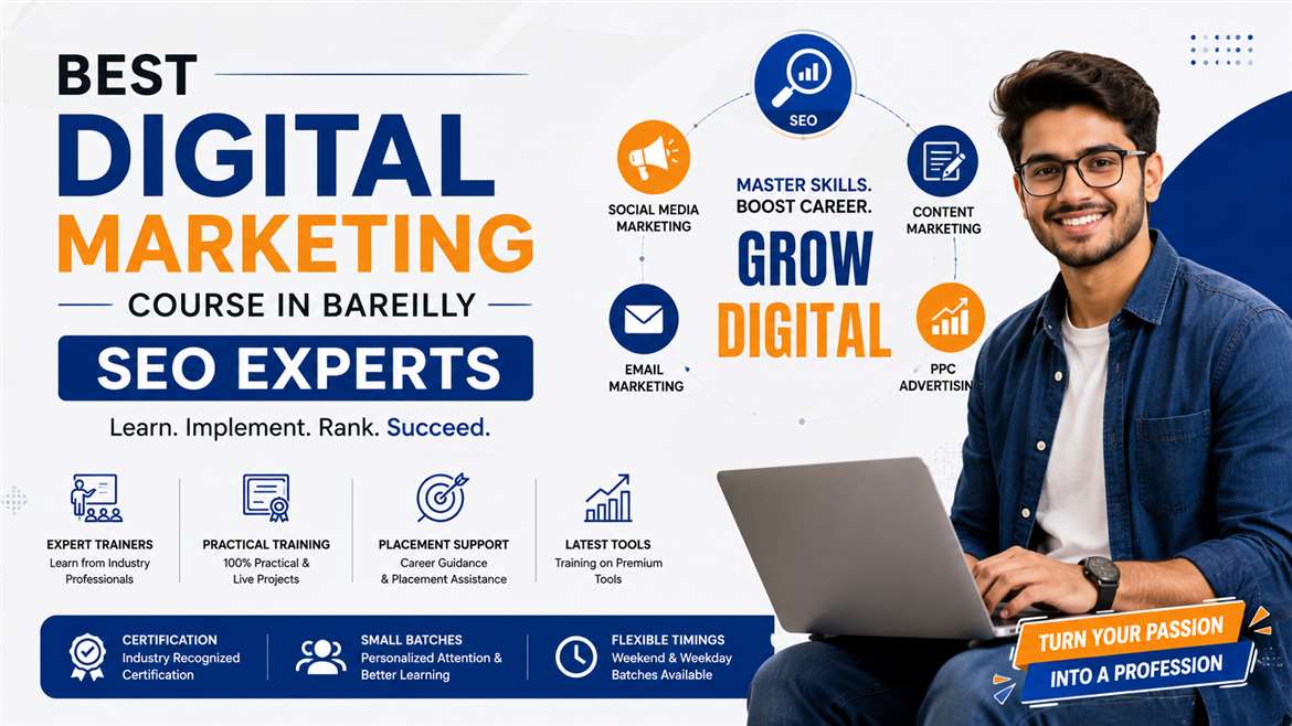 Best Digital Marketing Course in Bareilly — SEO Experts