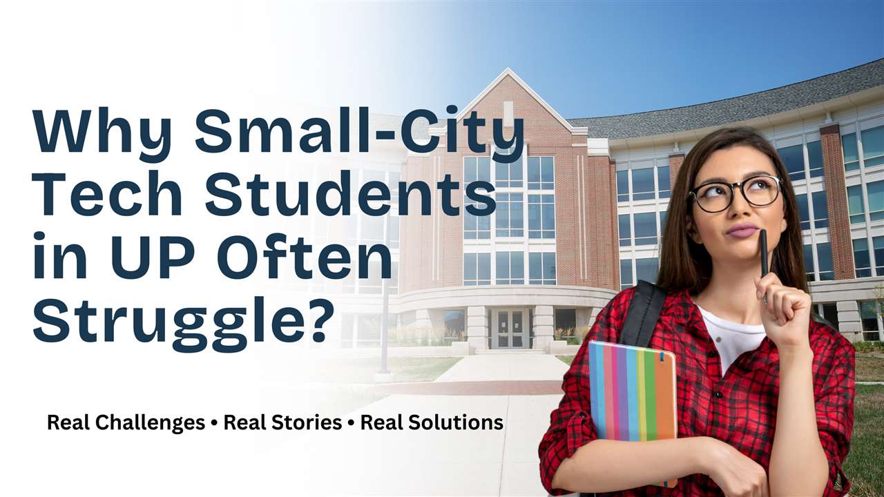 Why Small-City Tech Students in UP Often Struggle: Reality Check with Real Cases