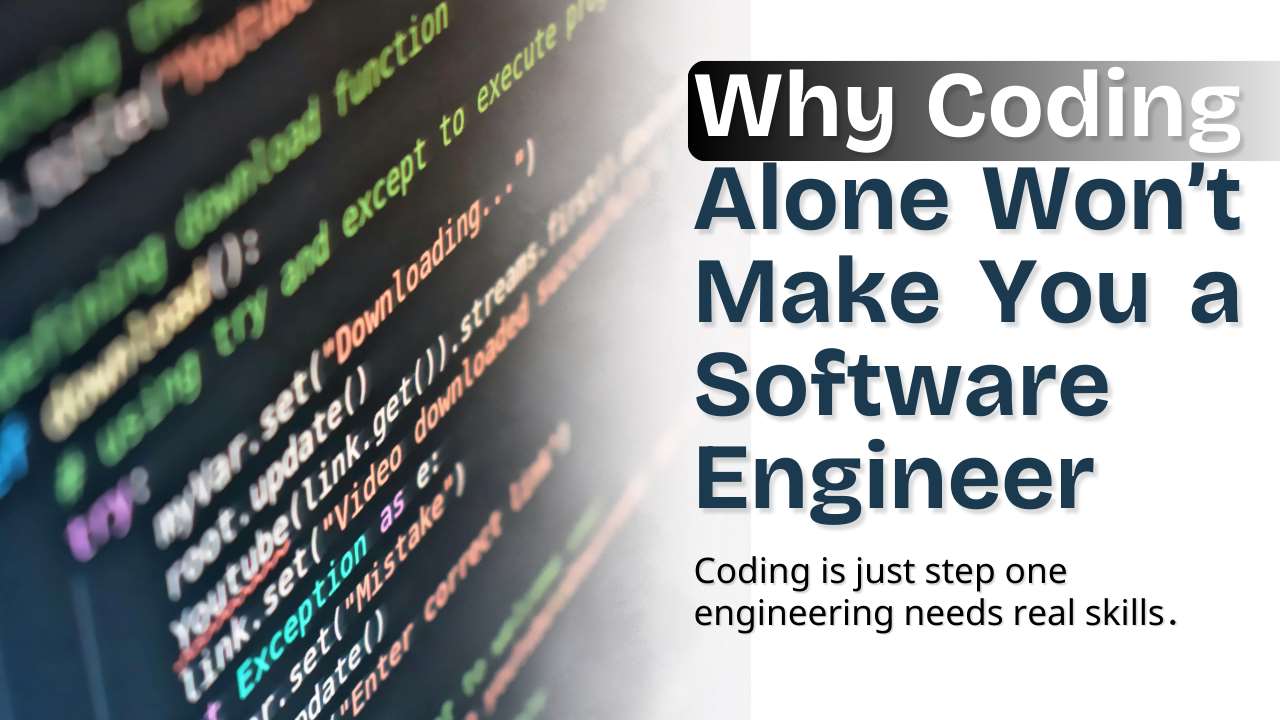Why Coding Alone Won’t Make You a Software Engineer (A Reality Check for UP Students)